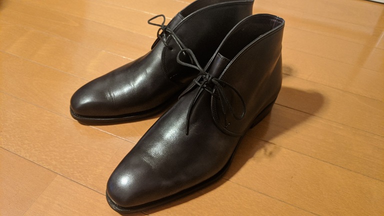CARMINA （カルミナ/カルミーナ）ミュージアムカーフ チャッカブーツをレビュー！【革靴紹介】 | komの革靴