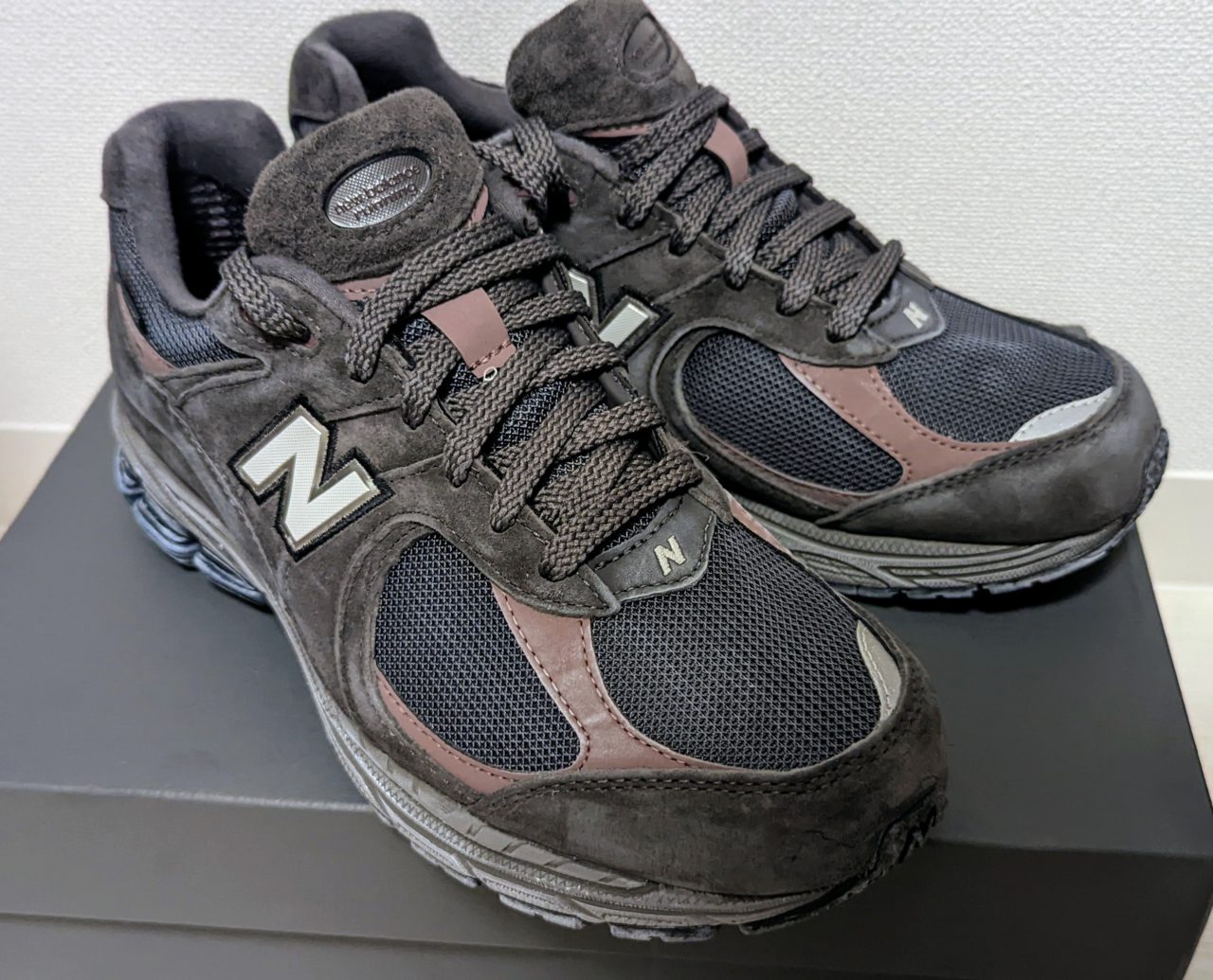 NEW BALANCE ニューバランス M2002 RXA GORE-TEX 22SS ブラック 黒 サイズ：US10 D 28.0cm スニーカー ゴアテックス エイジング加工 【メンズ】【美品】